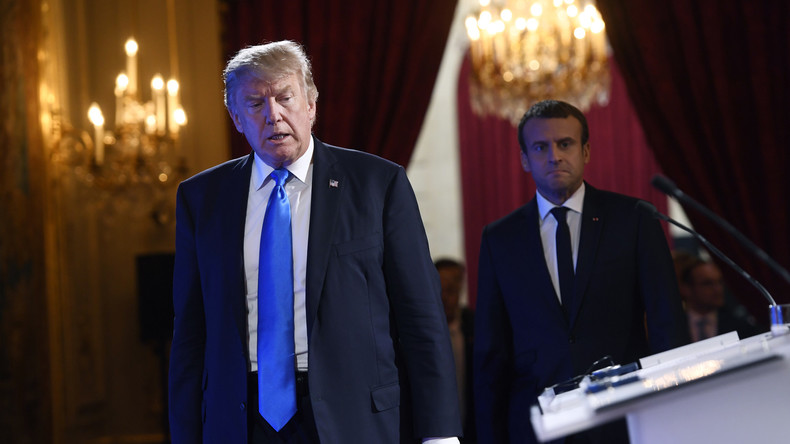 Macron souhaite construire avec Trump la feuille de route politique de l'après-guerre en Syrie