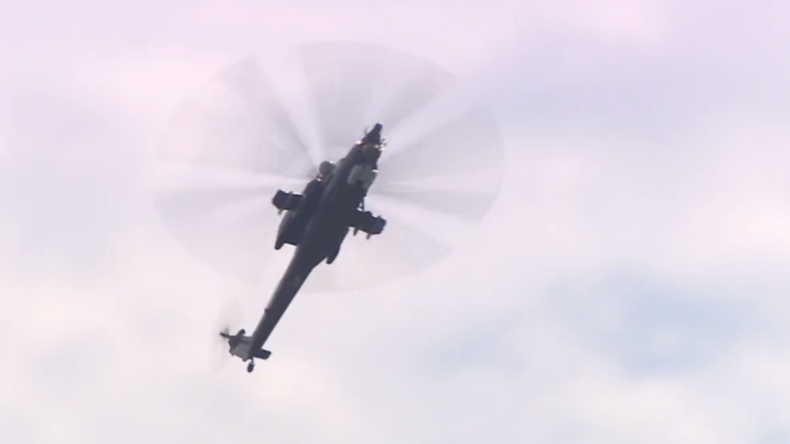 Répétition générale avant le salon aéronautique de Moscou