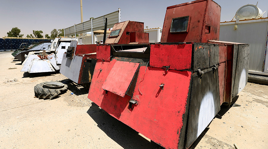 Djihad version Mad Max : les étranges véhicules de Daesh saisis par l'armée irakienne (IMAGES)