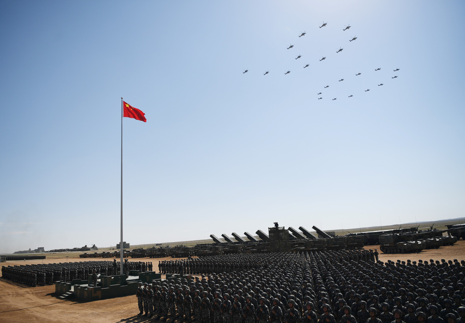 Démonstration de force de l'armée chinoise autour de Xi Jinping (VIDEO)