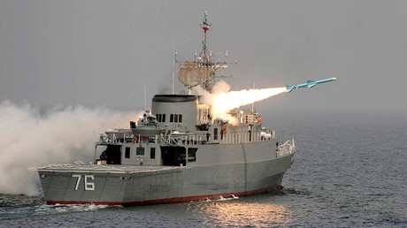 Destroyer iranien, photo ©IIPA Ebrahin Noroozi / IIPA / AFP