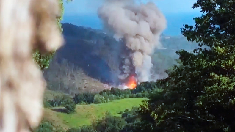 Explosion dans un dépôt de munitions en Abkhazie : deux morts et des dizaines de blessés (VIDEO)