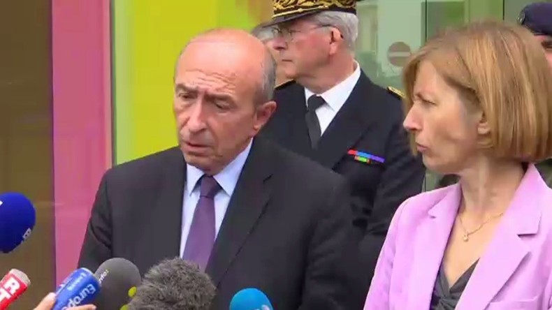 Gérard Collomb et Florence Parly se sont rendus à l’hôpital militaire de Saint-Mandé
