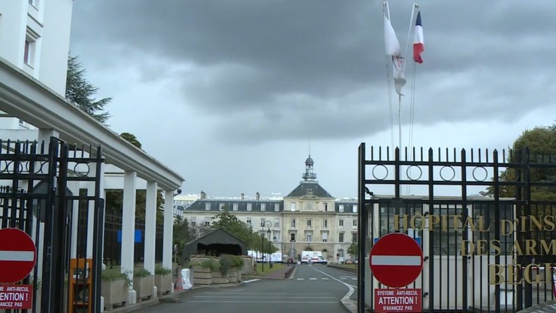 Images de l’hôpital à Saint-Mandé où se trouvent trois des militaires blessés à Levallois-Perret