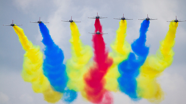 Biathlon de chars, tirs d'avions supersoniques... Les images des Jeux internationaux des armées