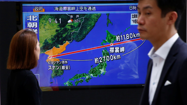 La Corée du Nord tire un missile balistique au-dessus du Japon