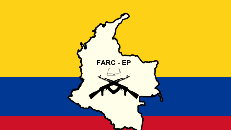 L'emblème des FARC de Colombie ne ressemble plus à ça