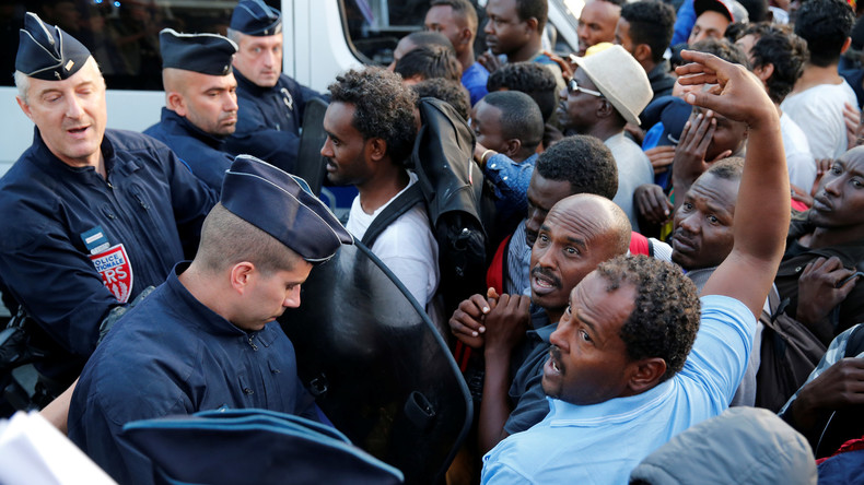 Au moins trois quart des migrants interpellés en 2016 sont restés en France