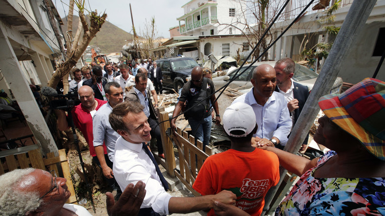 A Saint-Martin, une habitante sermonne Macron : «Je ne vais pas dire Monsieur le président» (VIDEO)
