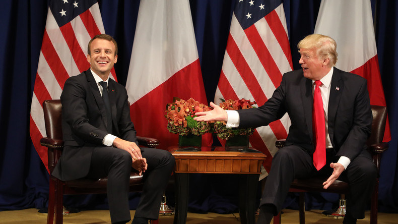 A New York, Trump estime que Macron «fait un boulot d'enfer» et est «respecté par le peuple»