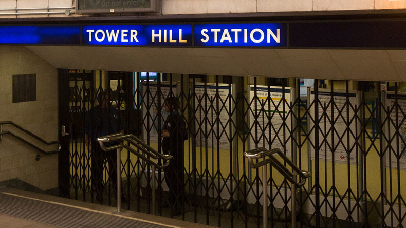 A Londres la station de métro Tower Hill évacuée après l'explosion d'une batterie (IMAGES)