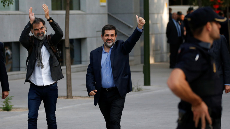 Catalogne : nouvelles manifestations en vue après l'arrestation de deux leaders indépendantistes