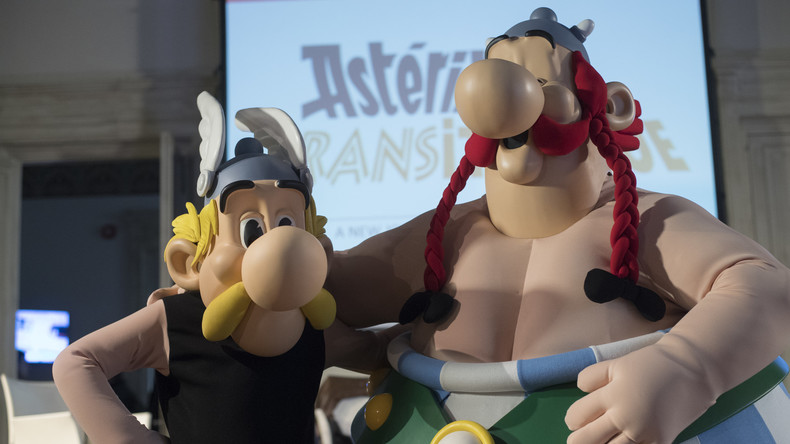 La carte de la Gaule et du village résistant aux envahisseurs a disparu du dernier Astérix