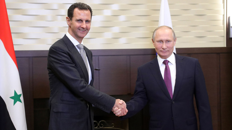 Vladimir Poutine a rencontré Bachar el-Assad à Sotchi