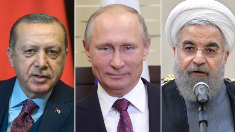 Avenir de la Syrie : Poutine réunit Erdogan et Rohani pour la résolution politique de la crise
