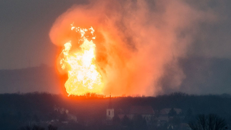 Explosion d’un immense site gazier en Autriche : un mort et plusieurs blessés (IMAGES, VIDEO)