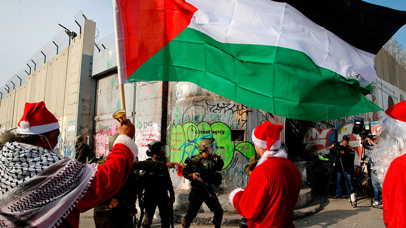 «Ce qu'on veut pour Noël, c'est Jérusalem» : affrontements entre Palestiniens et Tsahal (VIDEO)