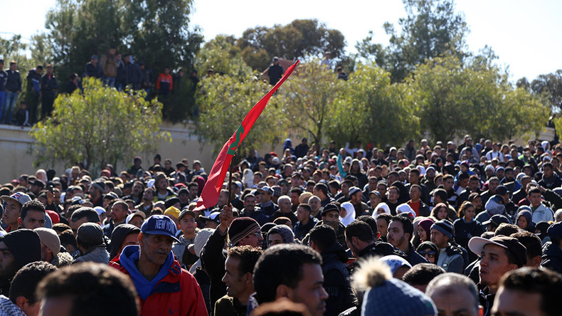 Maroc : manifestations après le décès de deux hommes dans une mine de charbon désaffectée (IMAGES)