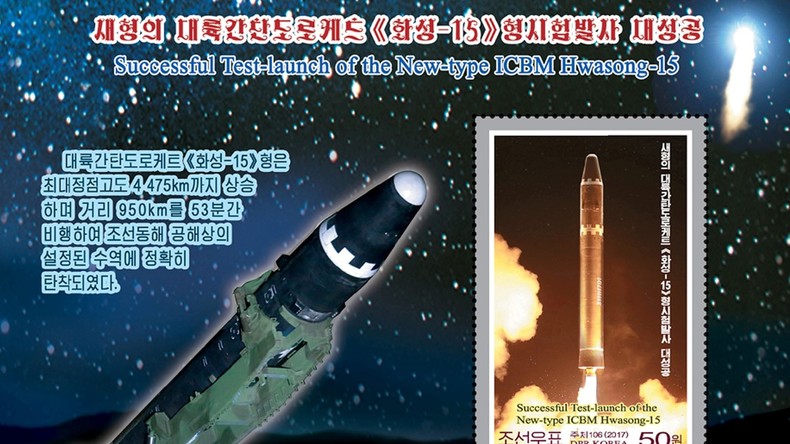 Surprise du Nouvel An : Pyongyang dévoile des timbres commémorant le dernier tir de missile (IMAGES)