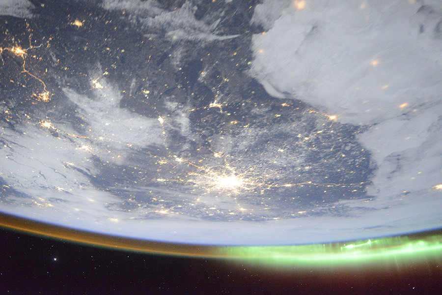 Un cosmonaute immortalise des villes hôtes de la Coupe du monde de football depuis l'ISS (IMAGES)