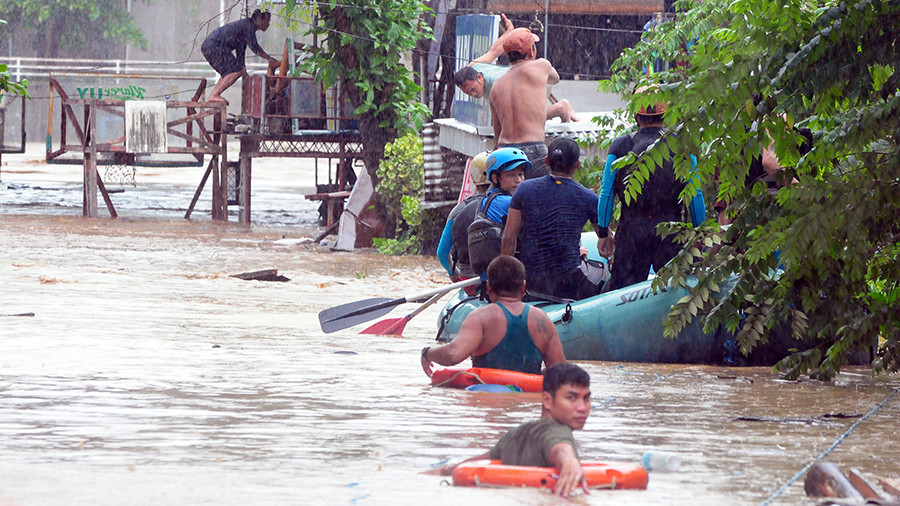 La tempête tropicale Tembin ravage le sud des Philippines : au moins 182 morts (PHOTOS)