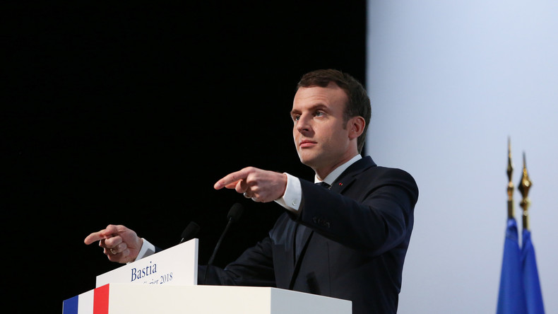 Corsica Libera dénonce le «mépris intolérable» du peuple corse affiché par Emmanuel Macron