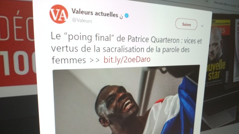Le boxeur le plus polémique : Patrice Quarteron devient éditorialiste pour... Valeurs actuelles