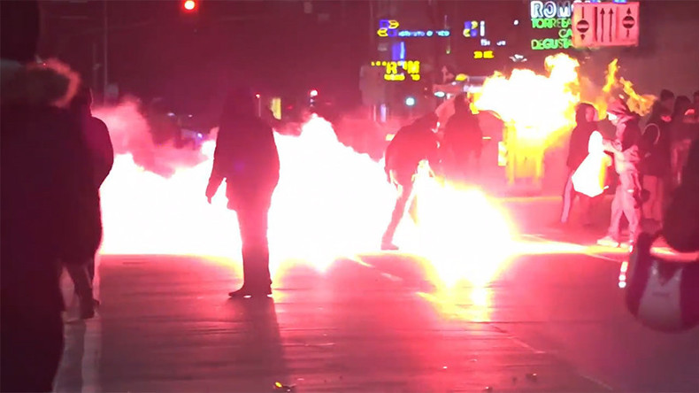 Italie : clash entre antifas et policiers, en marge d'un rassemblement néofasciste (VIDEO)