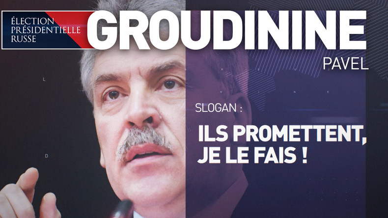 Trois questions à Pavel Groudinine, candidat du Parti communiste à la présidentielle russe (VIDEO)