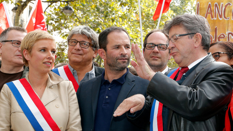 Hamon appelle Mélenchon à abandonner sa «stratégie solitaire» tout en soulignant leurs différences