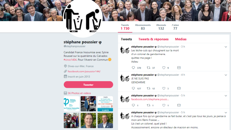 Apologie du terrorisme : l'ex-LFI Stéphane Poussier condamné à un an de prison avec sursis