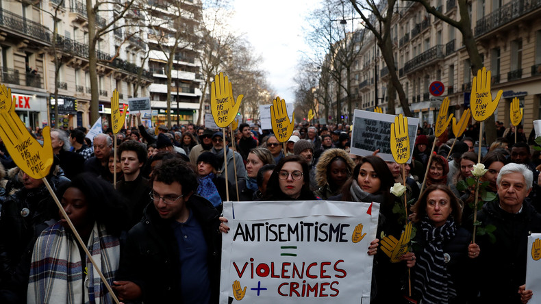 Marche blanche pour Mireille Knoll: la Ligue de défense juive a «sorti» Mélenchon et protégé Collard