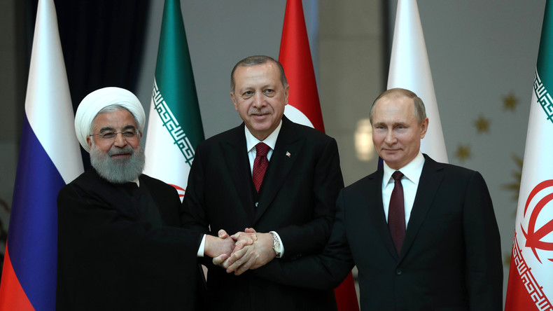 La Turquie, la Russie et l'Iran plaident pour un «cessez-le-feu durable» en Syrie 5ac4d08c09fac2ab7b8b4567
