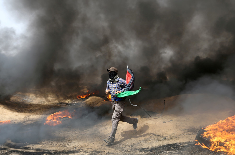 «Marche du retour» à Gaza : deux Palestiniens morts sous les tirs israéliens (PHOTOS)