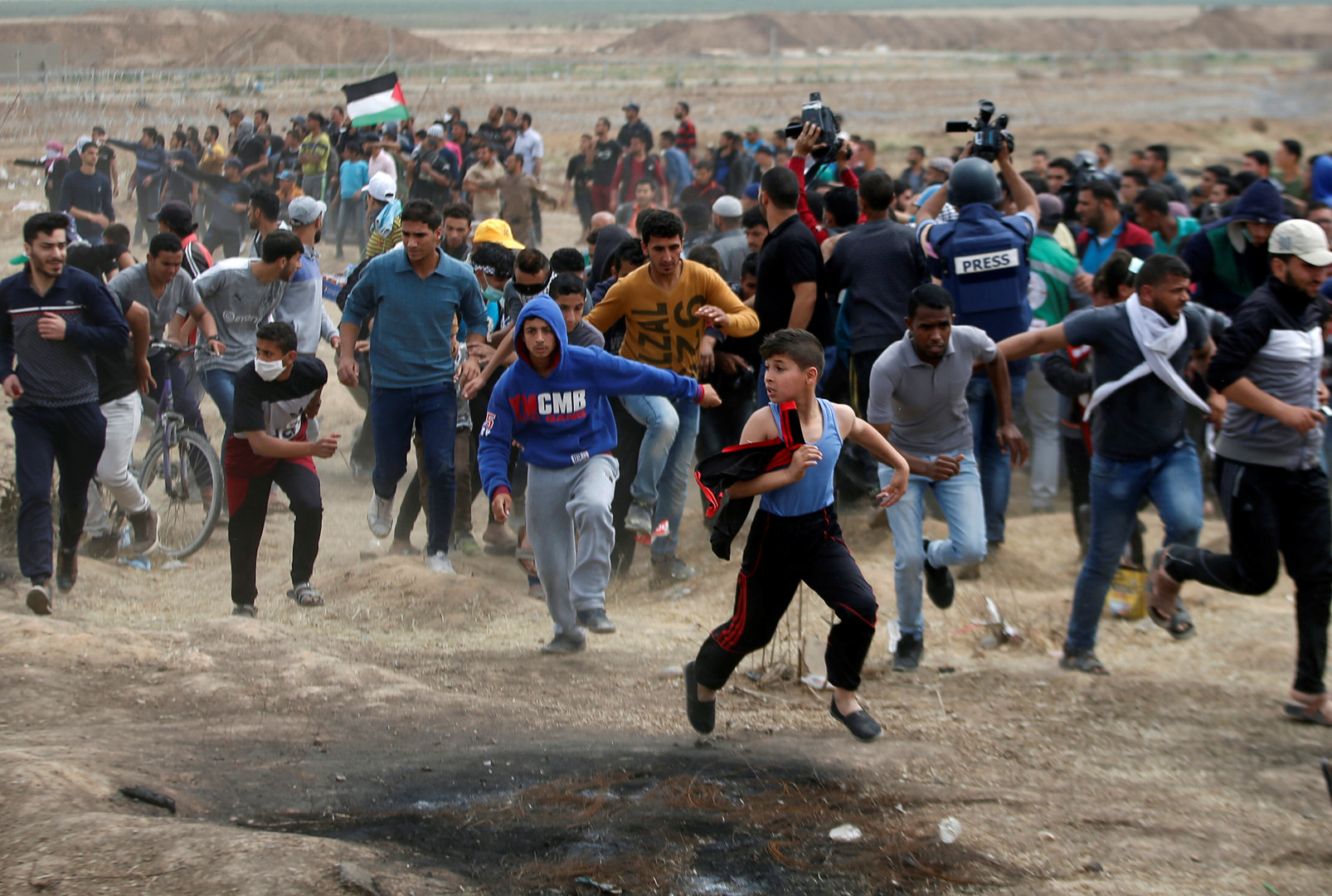 «Marche du retour» à Gaza : deux Palestiniens morts sous les tirs israéliens (PHOTOS)