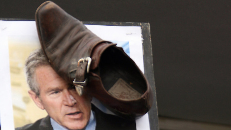 L'homme qui avait jeté sa chaussure sur George Bush bientôt député irakien ?