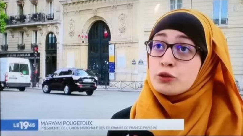 Le voile de la présidente de l'Unef à la Sorbonne fait polémique