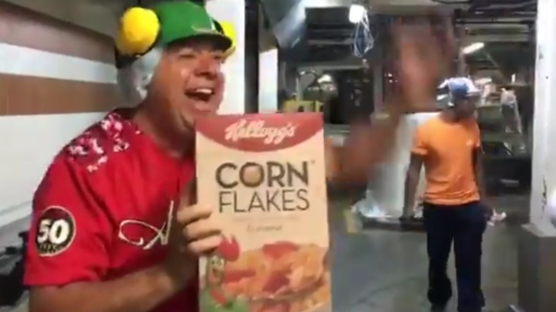 Sanctions US contre le Venezuela : quand Maduro met l'usine Kellogg's sous contrôle ouvrier (IMAGES)