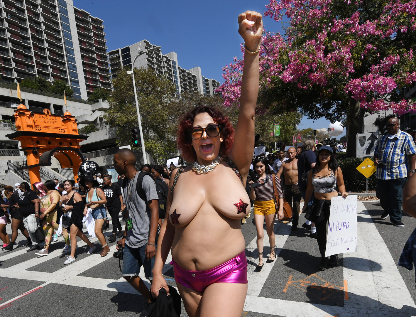 «Ma ch***, mon choix» : «Slut Walk» à Tel-Aviv contre le harcèlement sexuel (IMAGES)