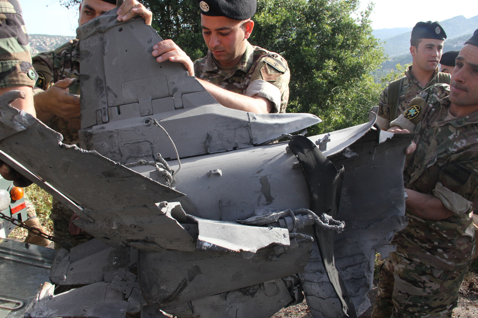 Liban : des fragments de missiles retrouvÃ©s aprÃ¨s les tirs israÃ©liens en Syrie