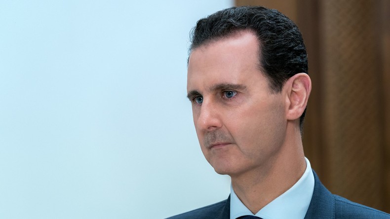 Assad : «Nous combattons des terroristes soutenus par le gouvernement américain et ses marionnettes» 5b1e41f409fac24a2e8b4567