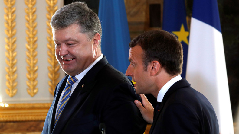 Conversation entre Porochenko et Macron : Paris salue la reprise des réunions au format Normandie