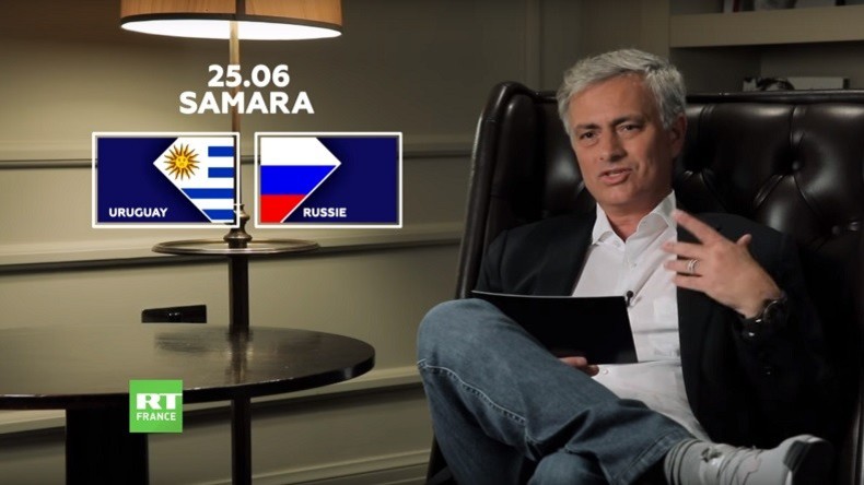 Découvrez l'analyse de José Mourinho pour le match Uruguay Russie