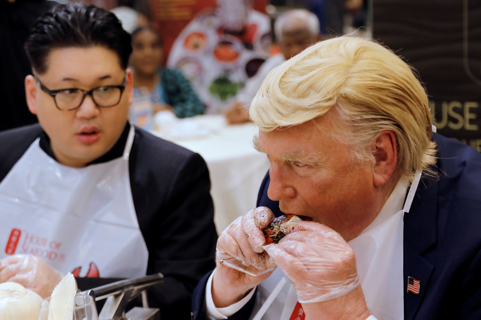 Le vrai faux sommet entre Donald Trump et Kim Jong-un à Singapour (PHOTOS)