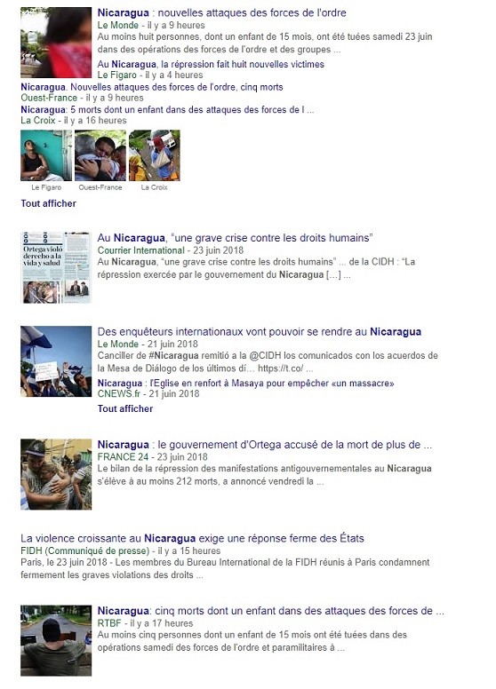 Nicaragua : des manifestants pas si pacifistes... (DECRYPTAGE)