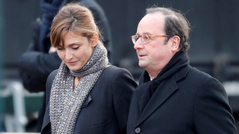 Pour Julie Gayet, «beaucoup de gens» espèrent le «retour» de François Hollande