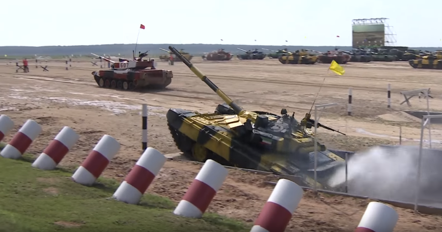 Jeux des Armées en Russie : retrouvez les meilleurs images du biathlon de chars (VIDEOS)