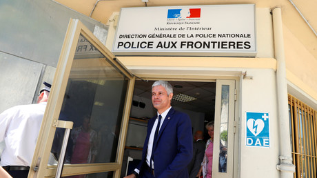 Laurent Wauquiez, le 29 juin 2018 à Menton. (image d'illustration)