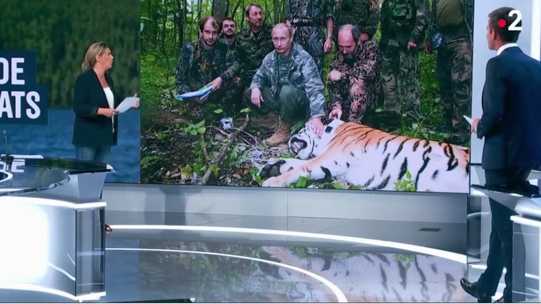 Quand France 2 accuse à tort Vladimir Poutine de chasser le tigre (VIDEO) 5b716c82488c7b0e318b4567