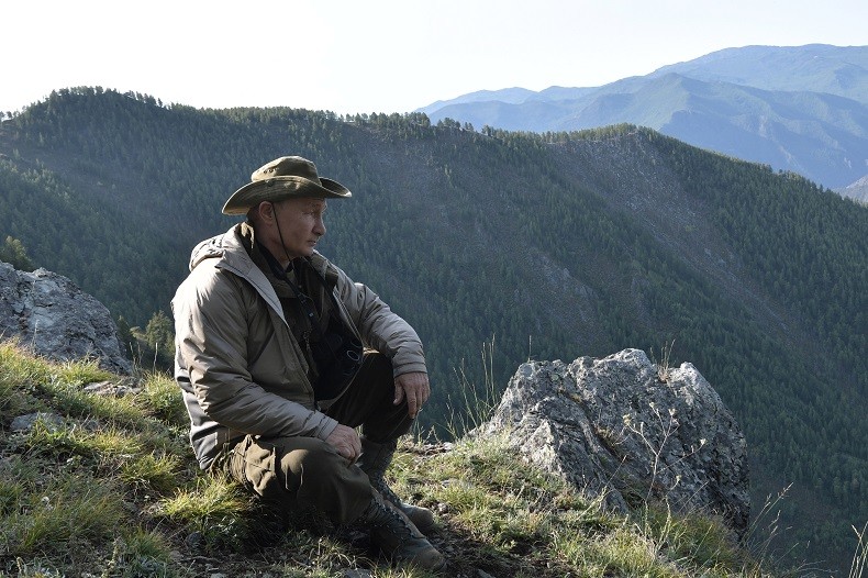 Les (vraies) photos de vacances de Vladimir Poutine